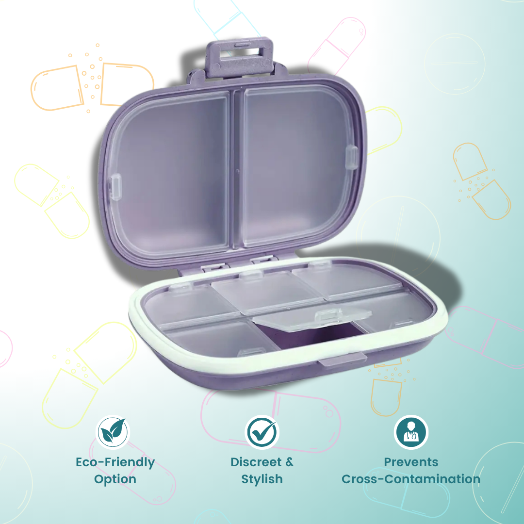 Portable Capsule Organizer Box