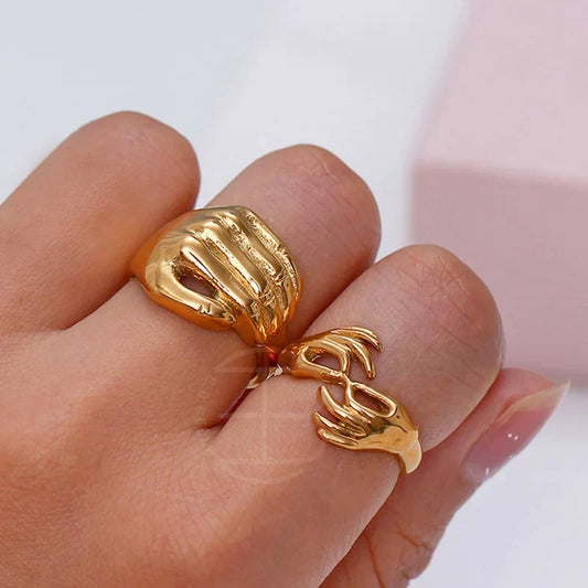 Kreativer vergoldeter Ring