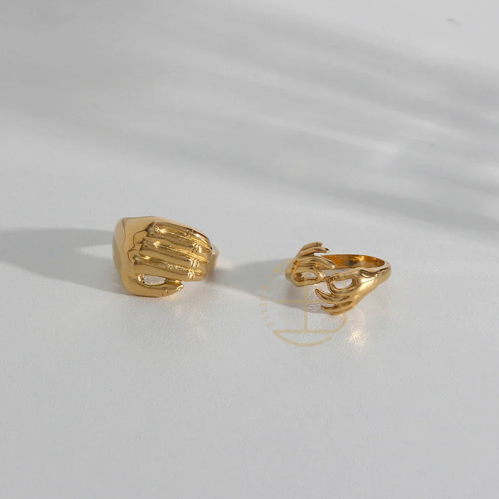 Kreativer vergoldeter Ring