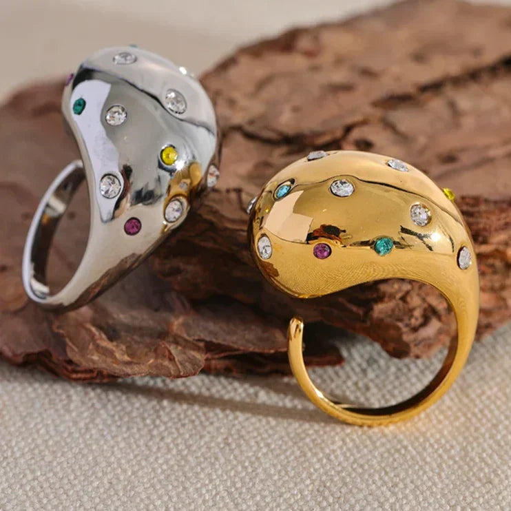 Vintage Geometrischer Ring