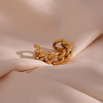 Ring Kette Kubanisch