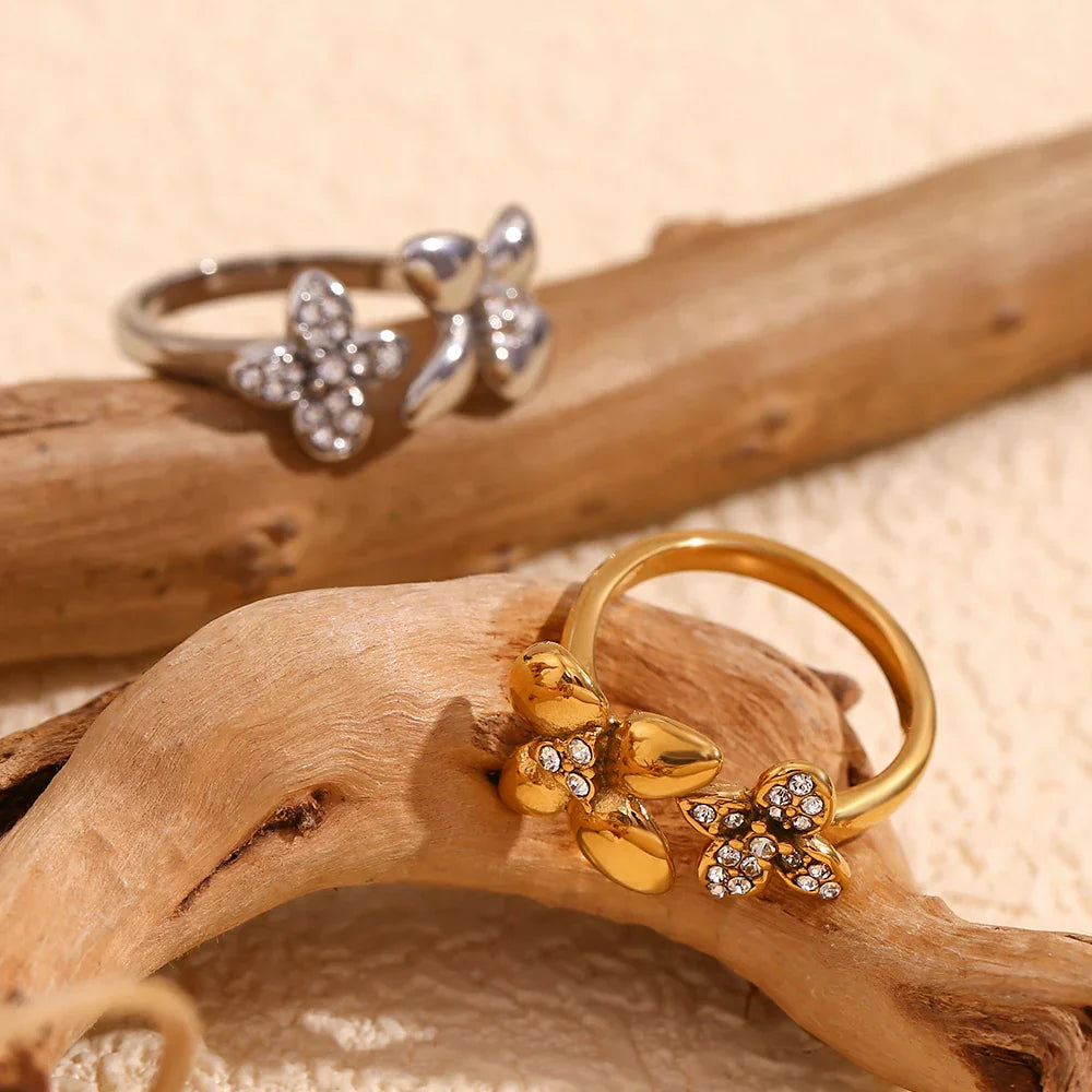 Asymmetrischer Blumenring