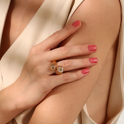 Ring Kreativ Zirkonia