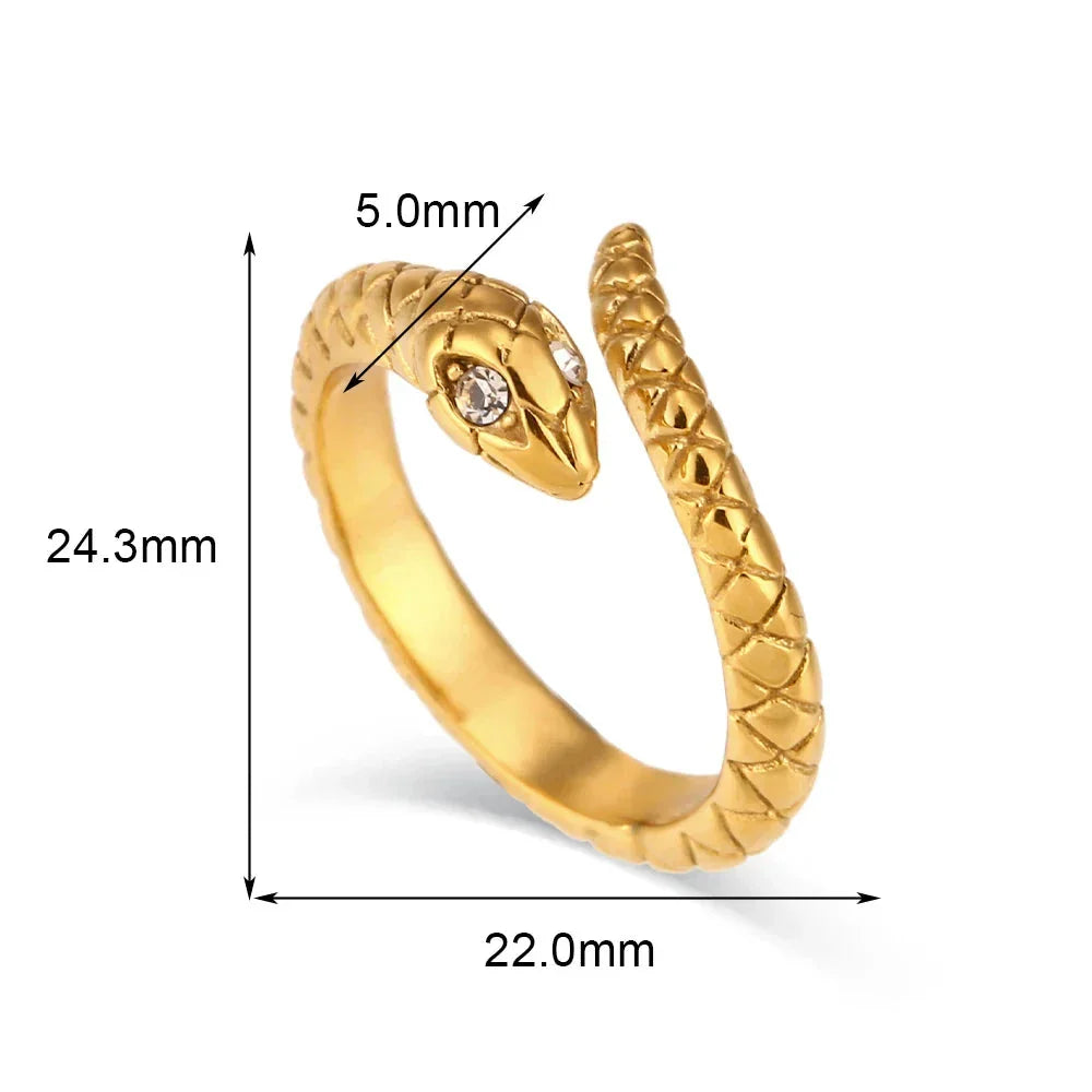 Vintage-Schlangenring