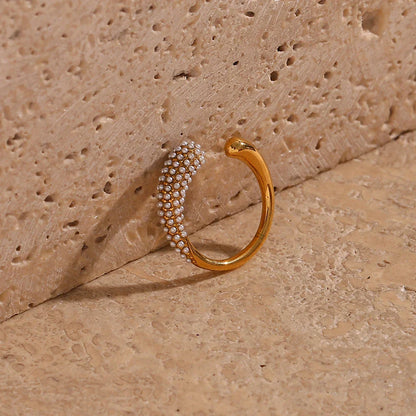 Perlen-Schlangenring