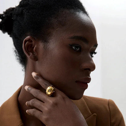 Vintage Geometrischer Ring