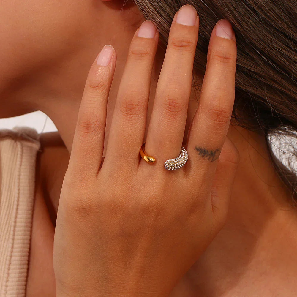 Perlen-Schlangenring